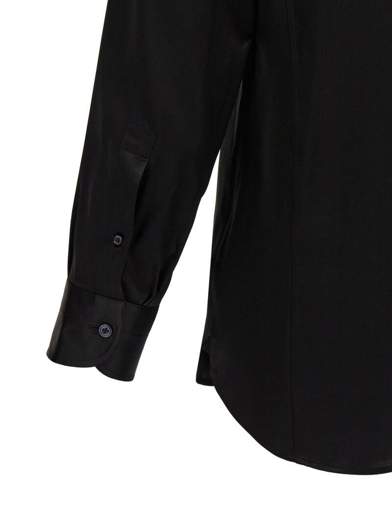 Charmeuse shirt 100% silk TOM FORD Black