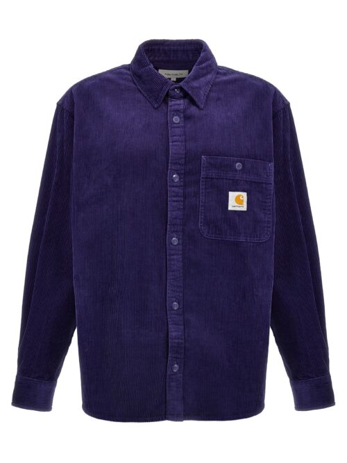 'L/S Flint' shirt CARHARTT WIP Purple