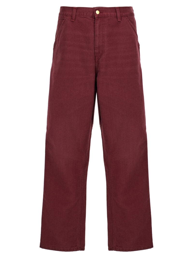 'Single Knee' pants CARHARTT WIP Bordeaux