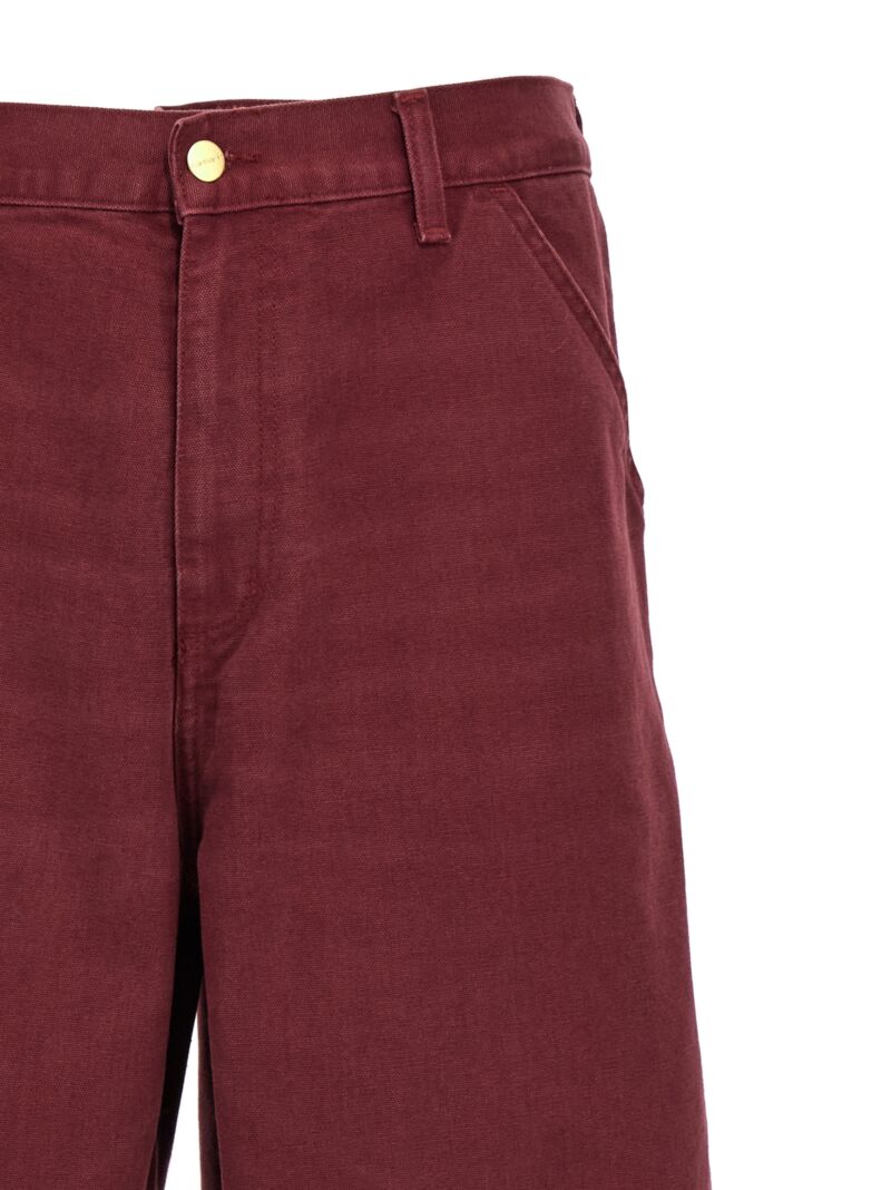 'Single Knee' pants Man CARHARTT WIP Bordeaux