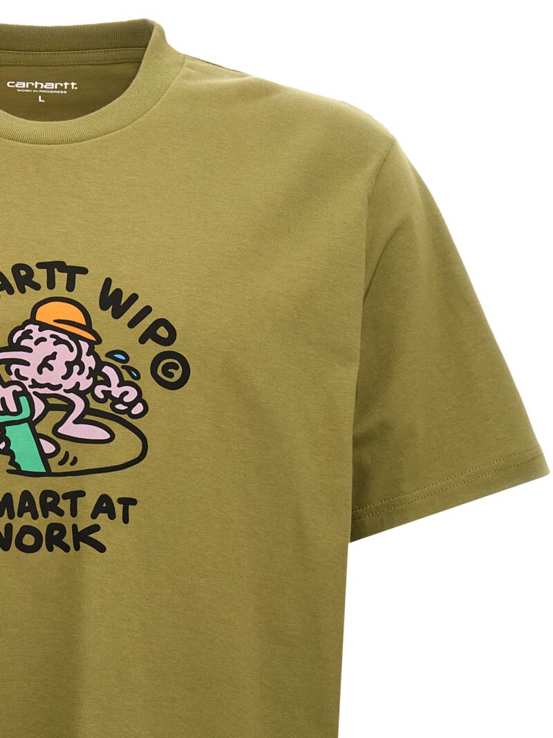 'S/S Smart' T-shirt Man CARHARTT WIP Green