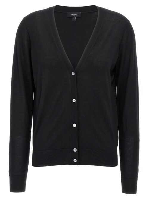 'VNeck' cardigan THEORY Black