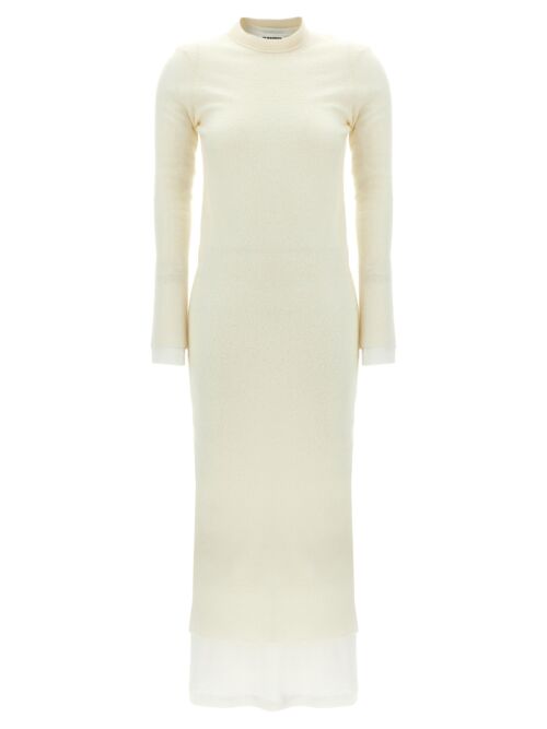 Dress with petticoat JIL SANDER White