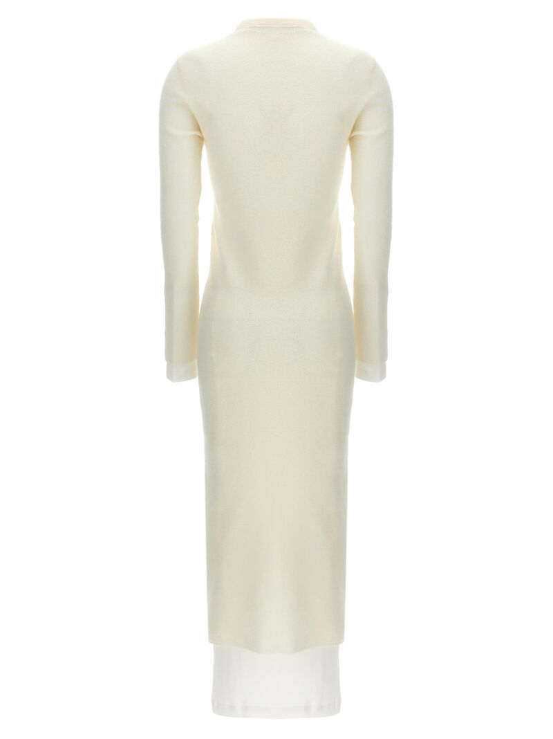 Dress with petticoat J02FV0103JTN367106 JIL SANDER White