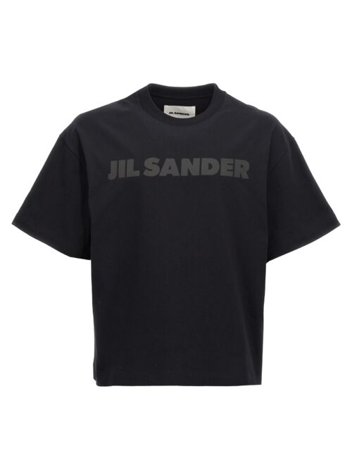 Logo print T-shirt JIL SANDER Black