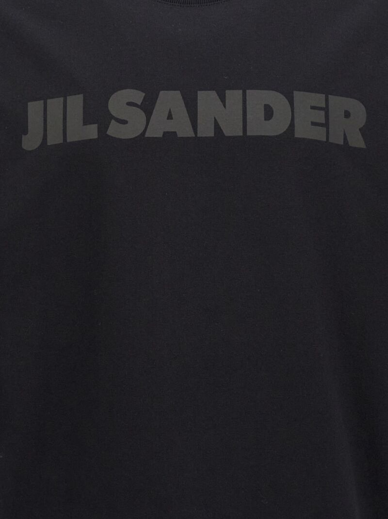 Logo print T-shirt  JIL SANDER Black