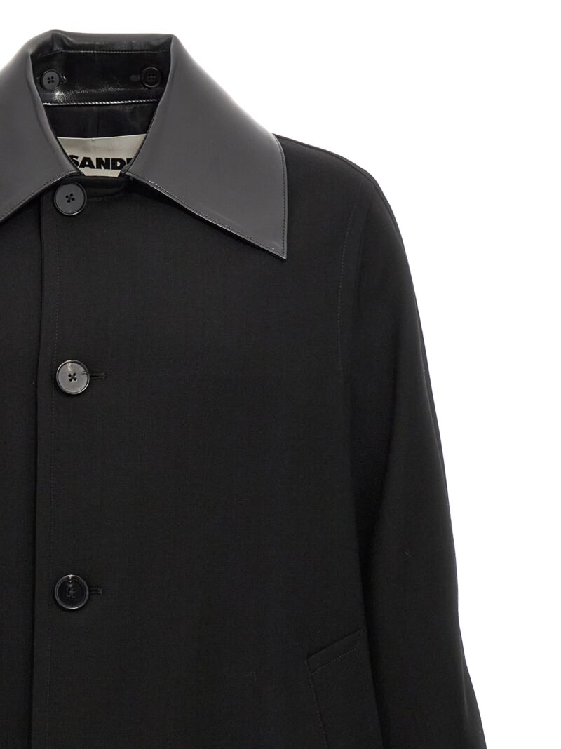 'Sport 67' coat Man JIL SANDER Black