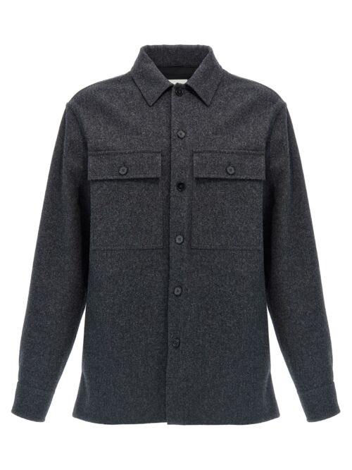 '02' overshirt JIL SANDER Gray