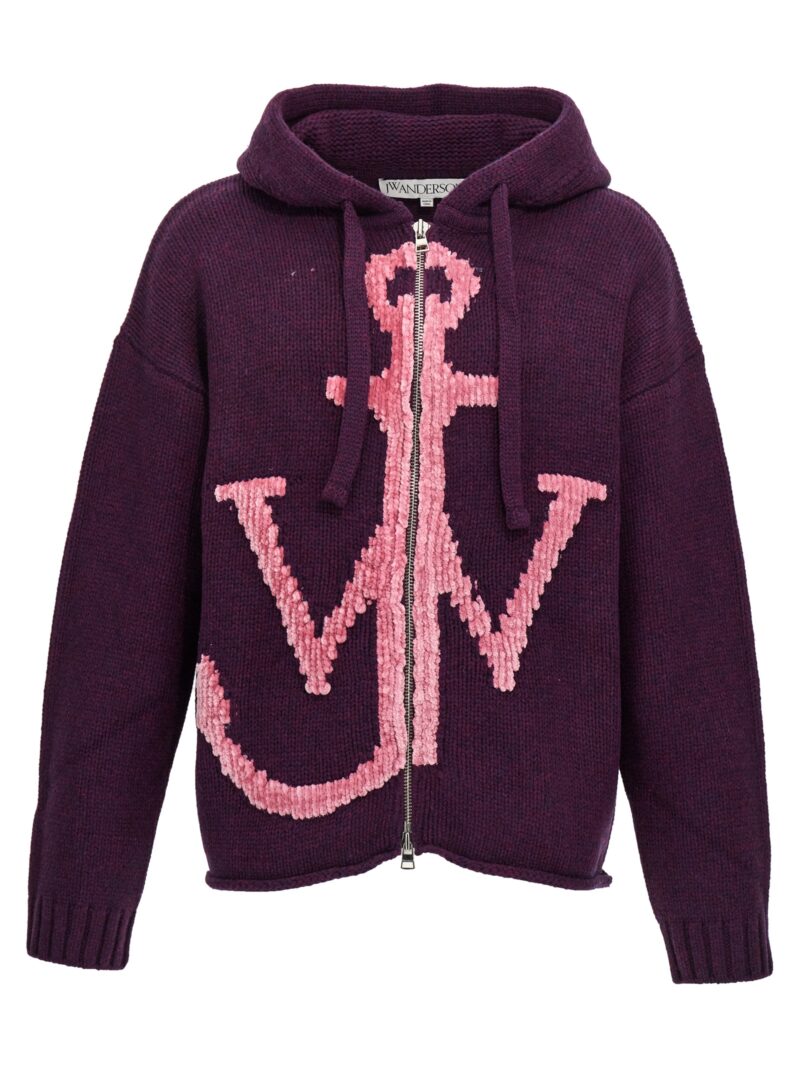 'Anchor JWA' hoodie J.W.ANDERSON Purple