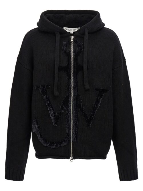 'Anchor JWA' hoodie J.W.ANDERSON Black