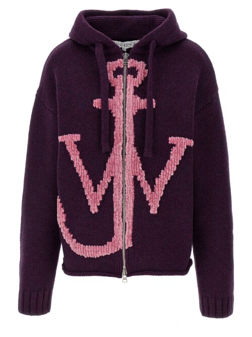 'Anchor JWA' hoodie J.W.ANDERSON Purple