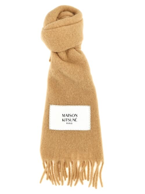 Logo label scarf MAISON KITSUNE Multicolor