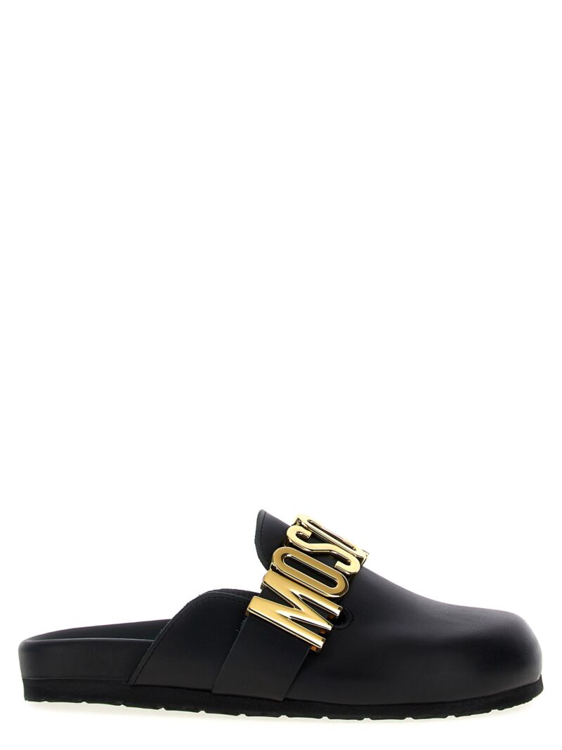 'Birky' sabots MOSCHINO Black