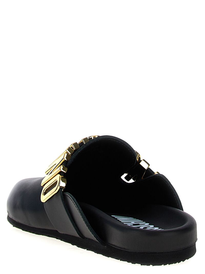 'Birky' sabots Woman MOSCHINO Black