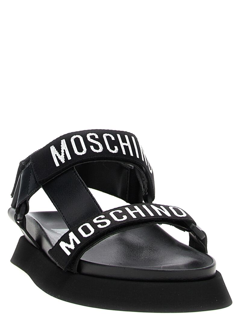 'Fusebett' sandals MA16244G1LMU0000 MOSCHINO White/Black