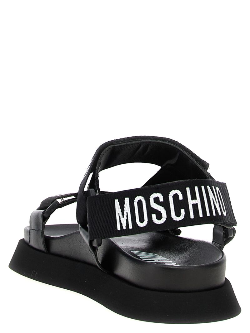 'Fusebett' sandals Woman MOSCHINO White/Black