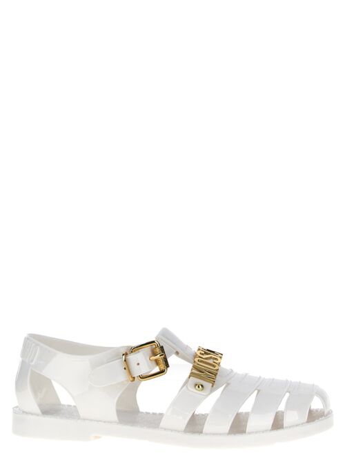 'Jelly' sandals MOSCHINO White