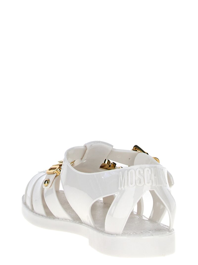 'Jelly' sandals Woman MOSCHINO White