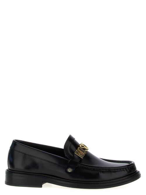 'College30' loafers MOSCHINO Black