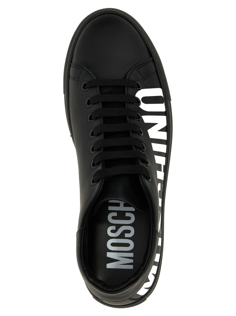 'Golia 25' sneakers 100% calfskin leather (Bos Taurus) MOSCHINO Black