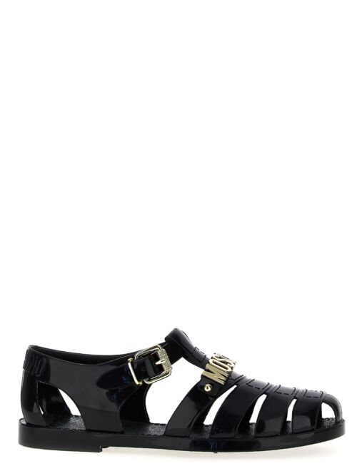 'Jelly' sandals MOSCHINO Black