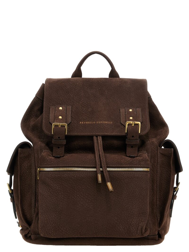 'City' backpack BRUNELLO CUCINELLI Brown