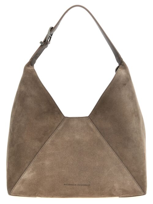 'Hobo' shoulder bag BRUNELLO CUCINELLI Beige