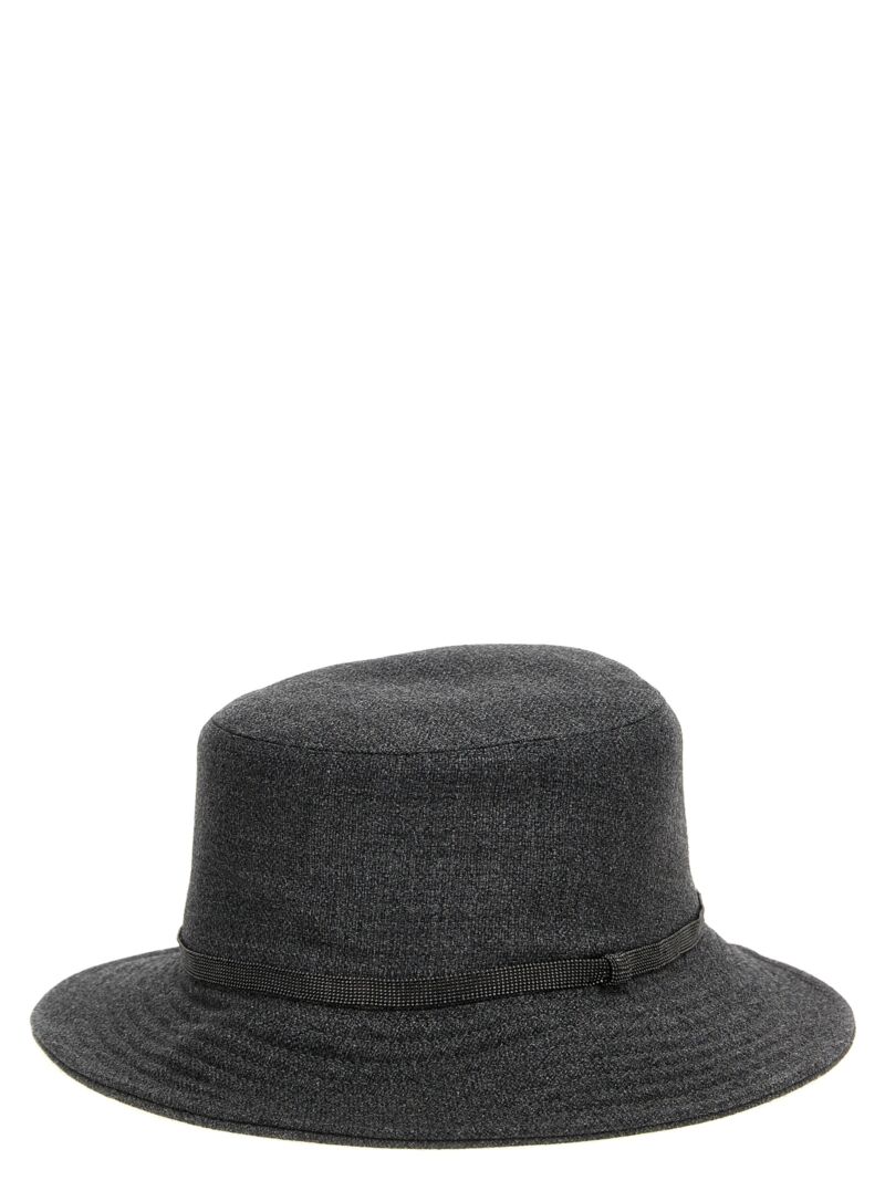 'Monile' hat MCAP90178C002 BRUNELLO CUCINELLI Gray