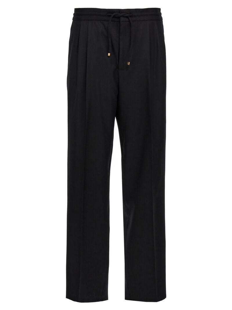 Front pleat pants BRUNELLO CUCINELLI Black