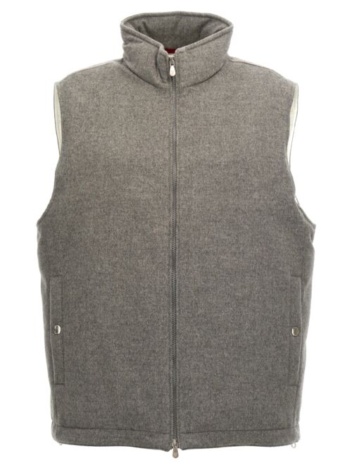 Cashmere vest BRUNELLO CUCINELLI Gray