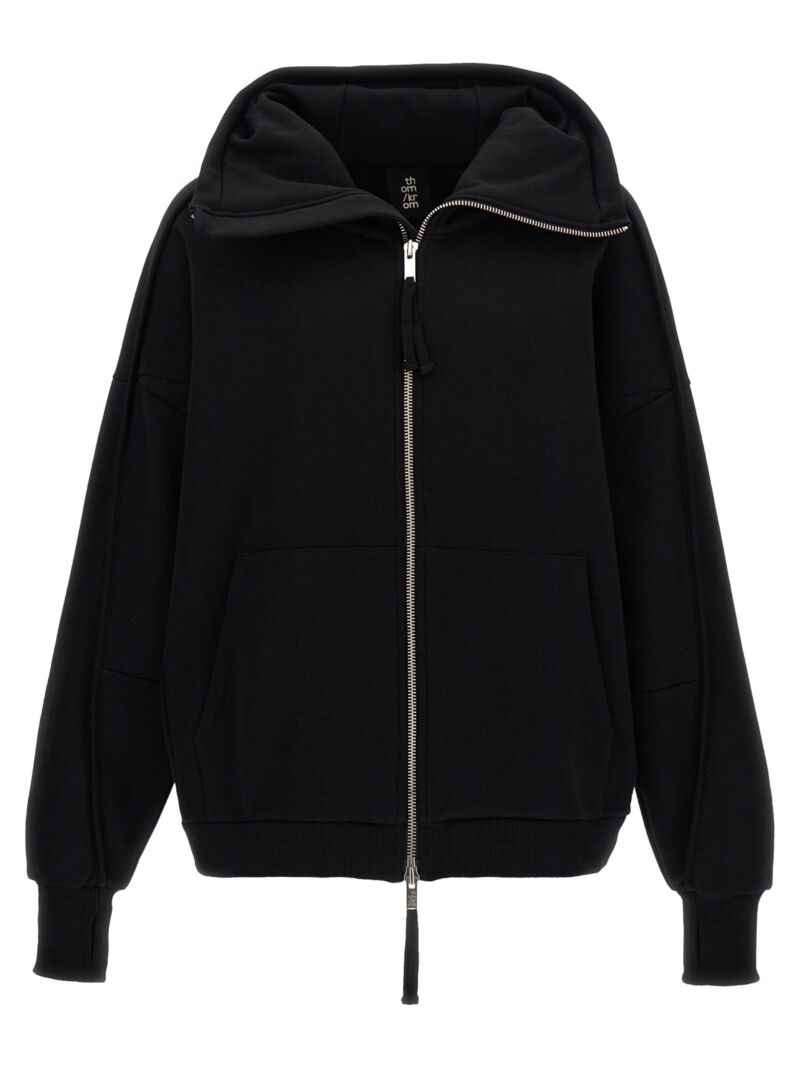 Cotton hoodie THOM KROM Black