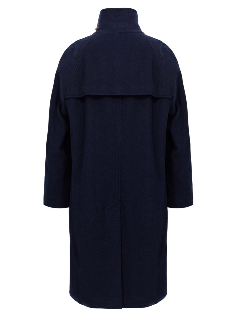 Single-breasted cashmere coat MT4979137CLL28 BRUNELLO CUCINELLI Blue