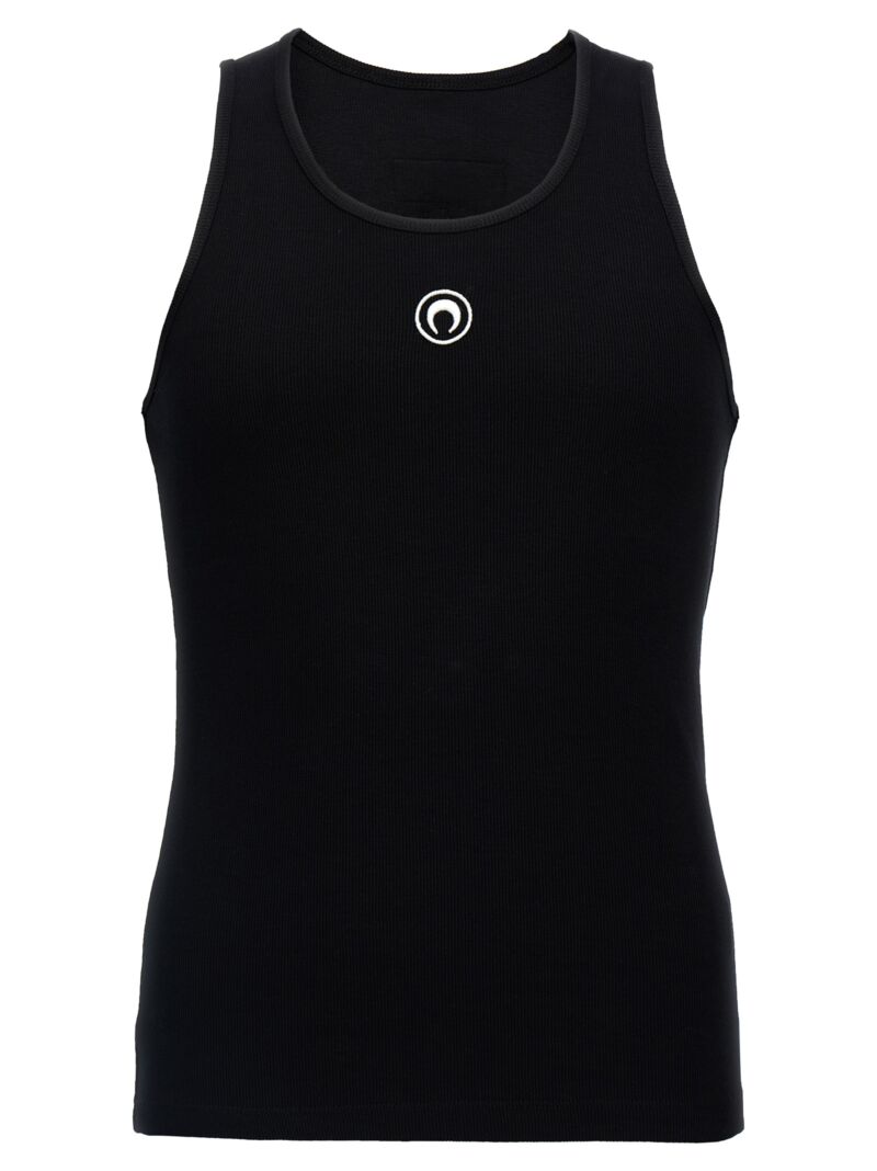 'Moon Logo' tank top MARINE SERRE Black