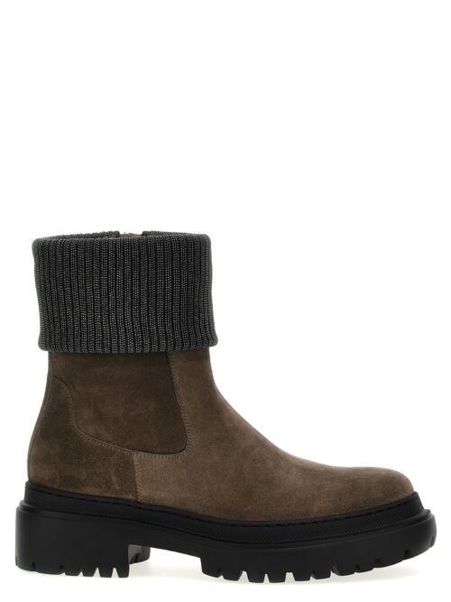 'Monile' ankle boots BRUNELLO CUCINELLI Multicolor