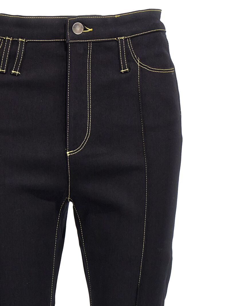 'Tulle' jeans Woman NENSI DOJAKA Black