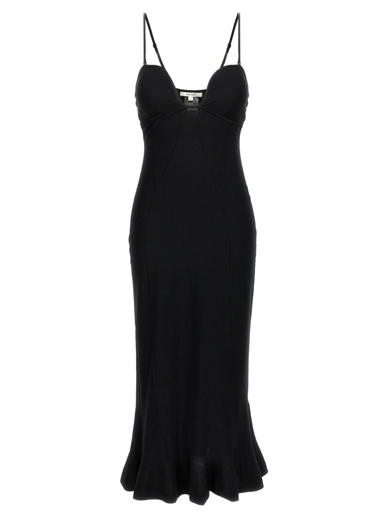 'Strapless' midi dress NENSI DOJAKA Black