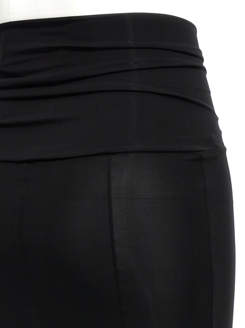 'V waist' skirt 92% viscose