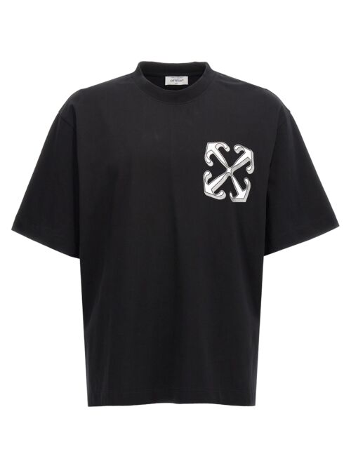 'Dragon Skate' T-shirt OFF-WHITE Black