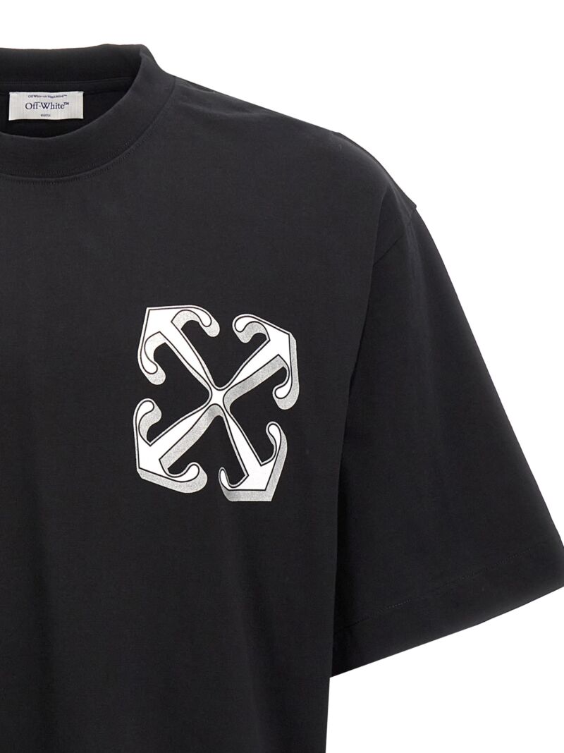 'Dragon Skate' T-shirt Man OFF-WHITE Black