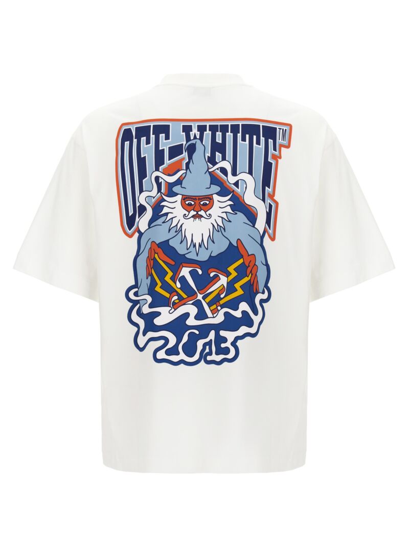 'Wiz Skate' T-shirt OMAA120F24JER00Q01840184 OFF-WHITE White