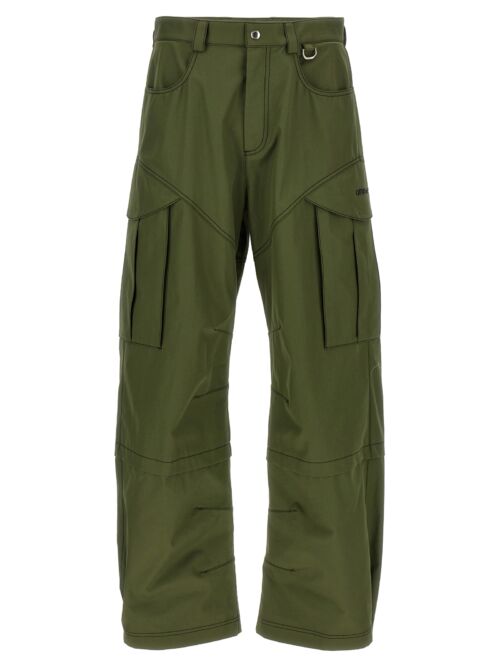 'Arr Cot Straight Cargo' pants OFF-WHITE Green