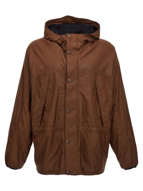 'Soft Technical Blouson' jacket LEMAIRE Brown