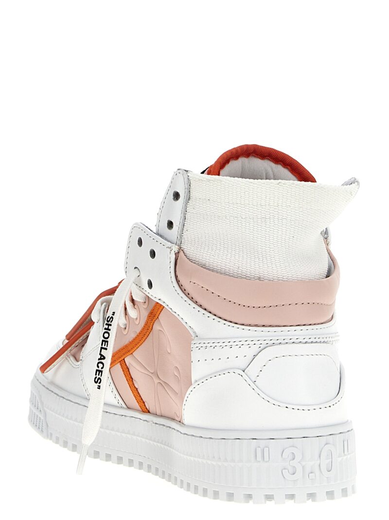 '3.0 Off Court' sneakers 50% leather 20% cotton 15% polyamide 14% polyester 1% elastane OFF-WHITE Beige