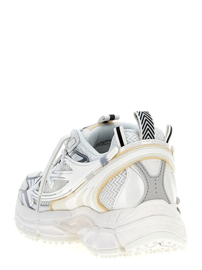 'OW Be Right Back' sneakers 56% polyurethane 26% polyester 18% leather OFF-WHITE White