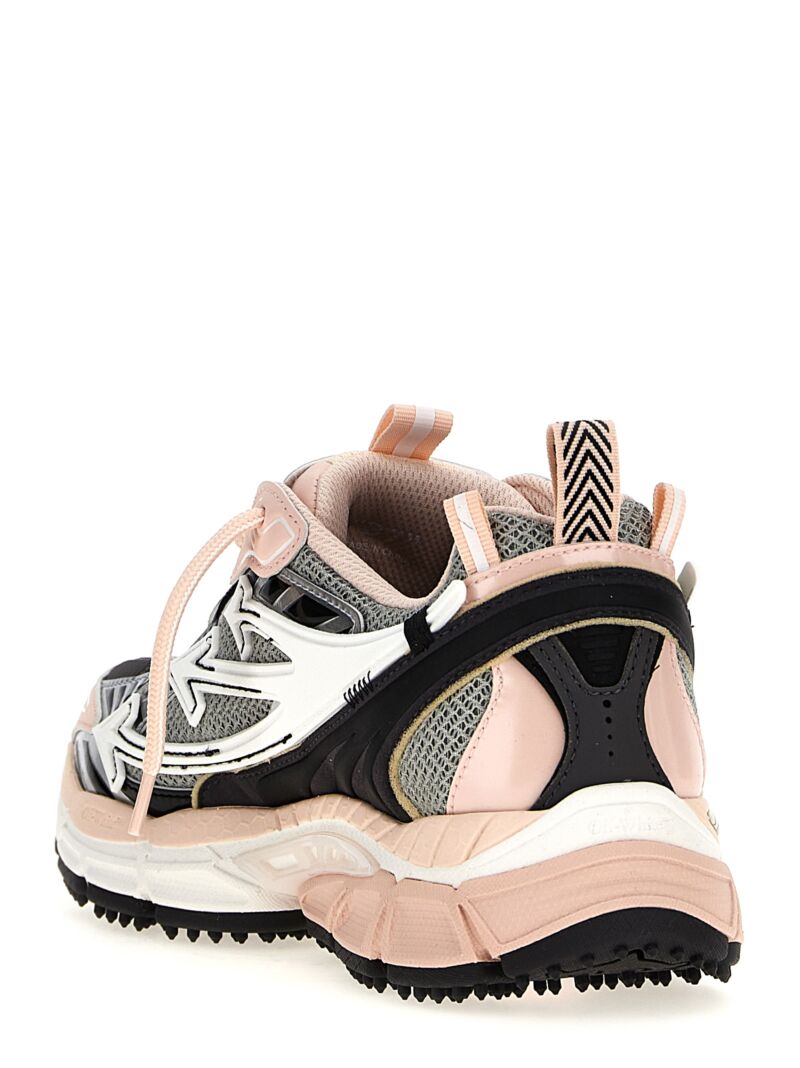 'OW Be Right Back' sneakers 56% polyurethane 26% polyester 18% leather OFF-WHITE Multicolor