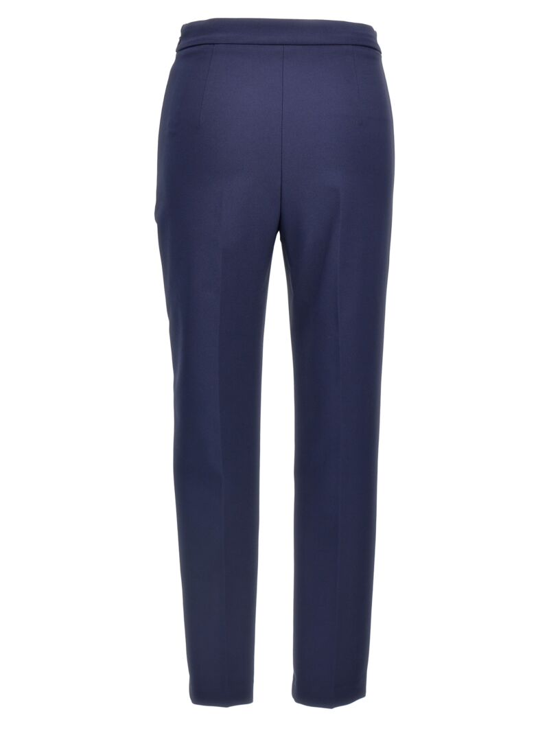 Double zip pants PA03646E2B75 ELISABETTA FRANCHI Blue