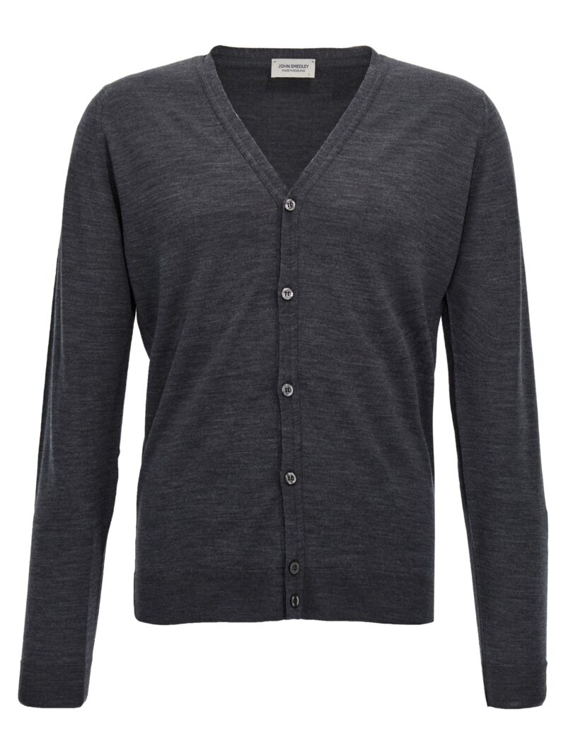 'Petworth' cardigan JOHN SMEDLEY Gray