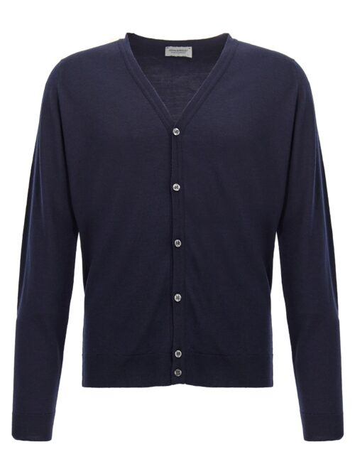 'Petworth' cardigan JOHN SMEDLEY Blue