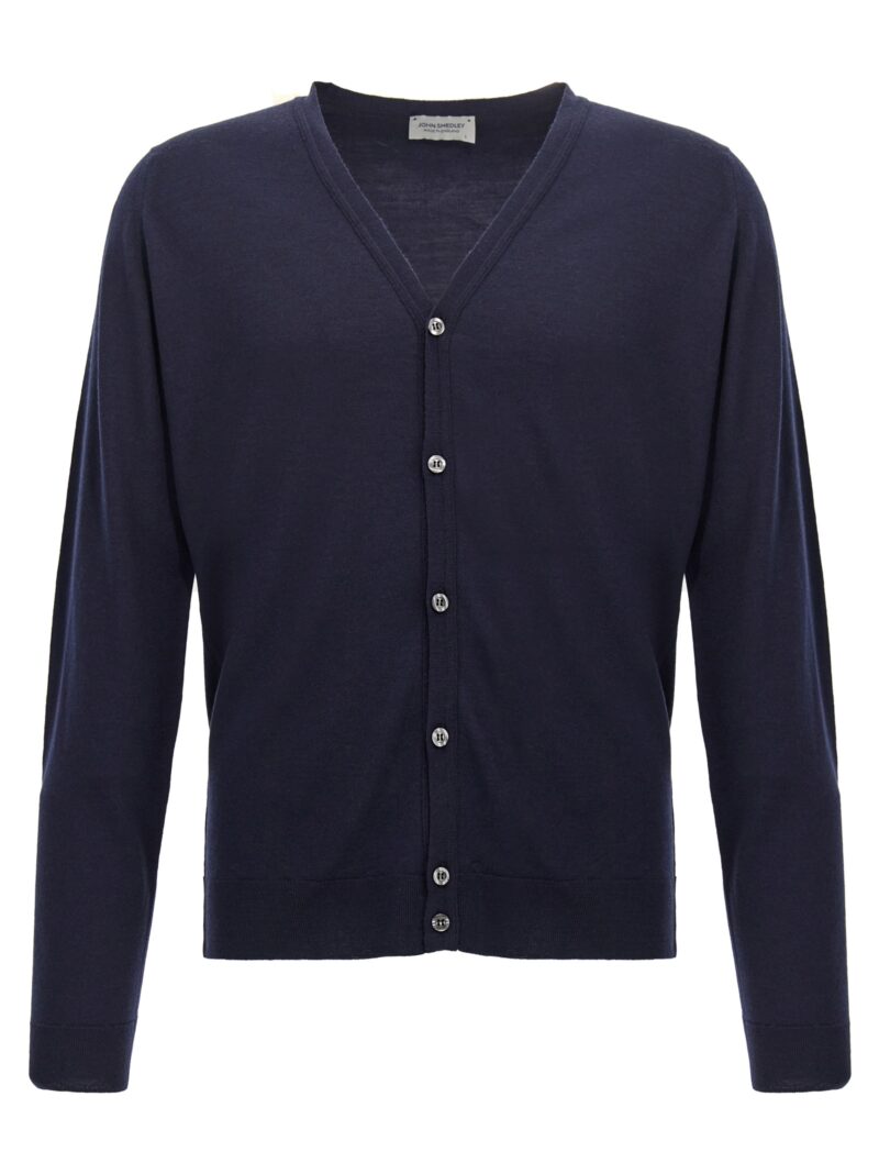 'Petworth' cardigan JOHN SMEDLEY Blue