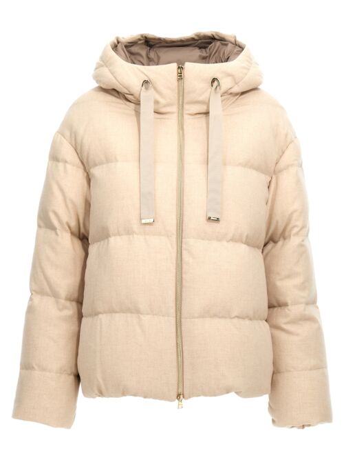 'Ultalight' down jacket HERNO Beige